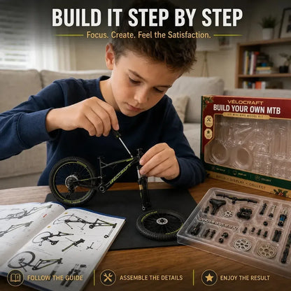 🎁Last Day 49% OFF - ✨DIY Mountain Bike Model Kit- Build, Display & Collect🚲