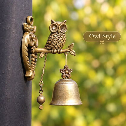 🎁Last Day 49% OFF - 🔔Vintage Animal Door Chime – Charming Metal Doorbell for a Cozy Welcome✨