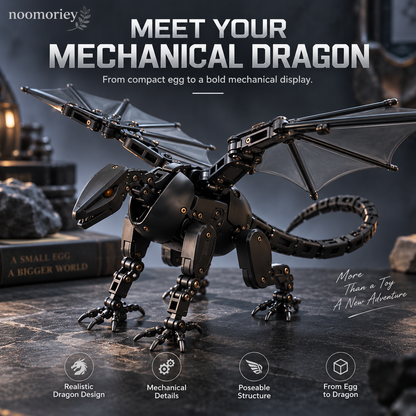 🎁Last Day 49% OFF - 🥚🐉 DragonMorph – Egg to Dragon Transforming Mechanical Toy