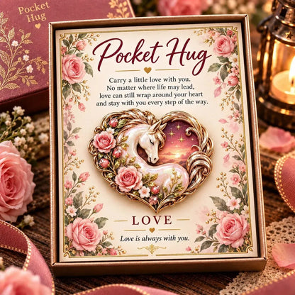 🔥 LAST DAY 50% OFF - 🐴 Pocket Hug Keepsake | A Little Reminder to Carry With You